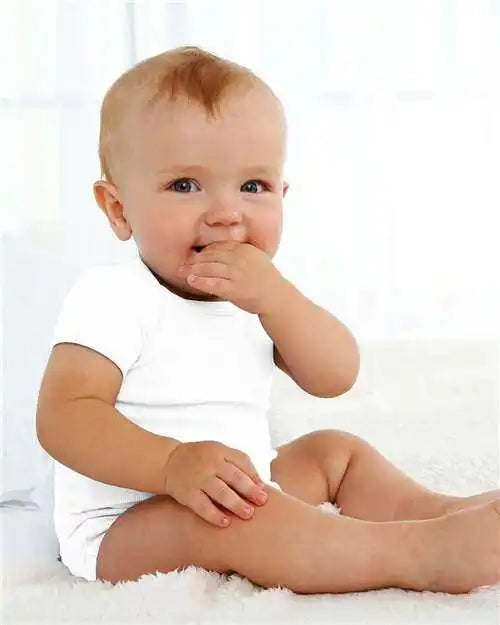 Boxercraft Bk01 Baby Essential Bodysuit White