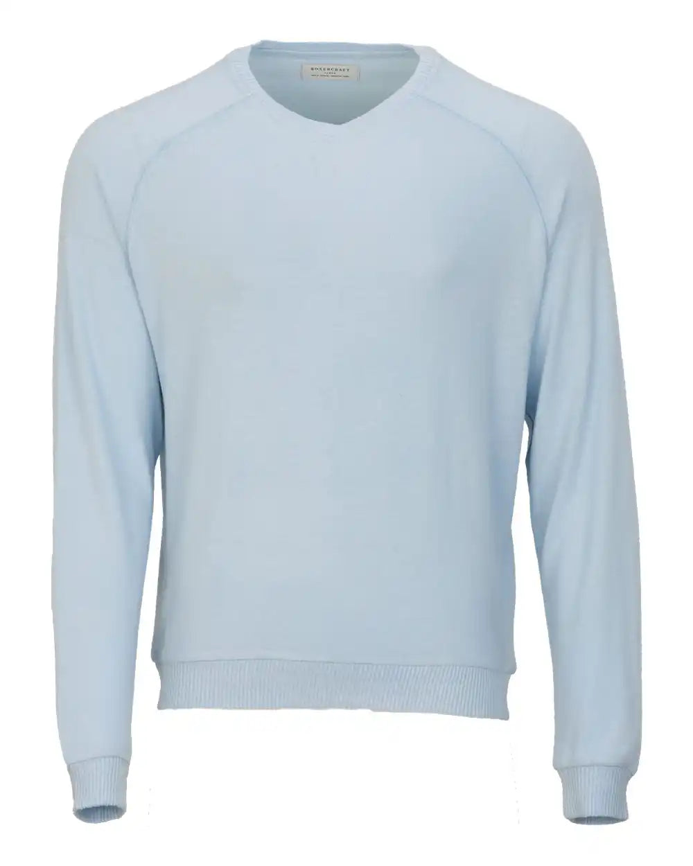 Boxercraft Bm1201 Cuddle V-neck Sweater - Sky Blue - Xs