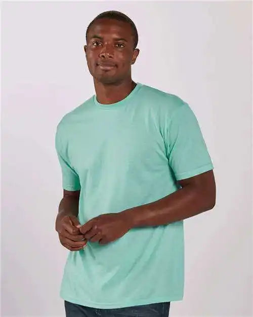 Boxercraft Bm2102 Tri-blend T-shirt - Mint Heather