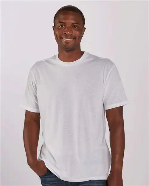 Boxercraft Bm2102 Tri-blend T-shirt - White