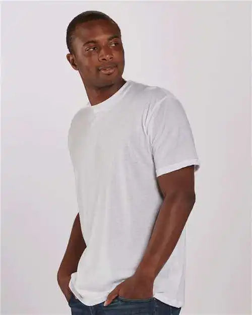 Boxercraft Bm2102 Tri-blend T-shirt - White