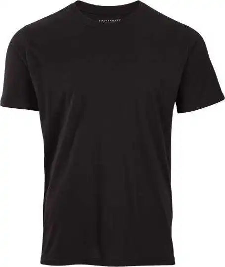 Boxercraft Bm2103 Basic Crew T-shirt - Black