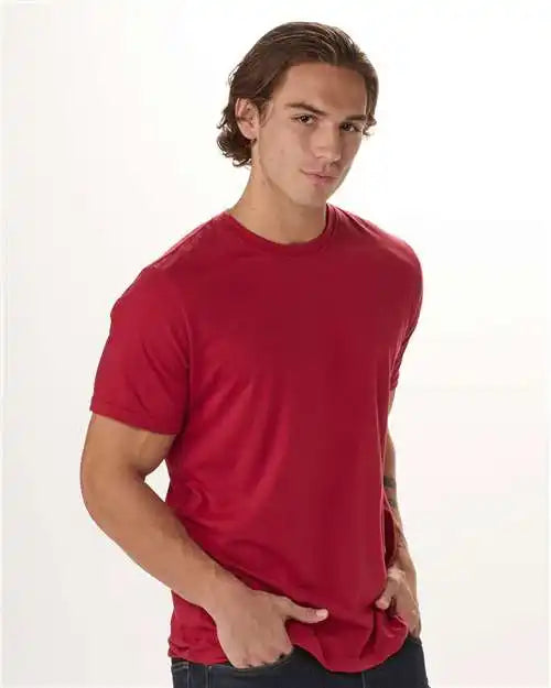 Boxercraft Bm2103 Basic Crew T-shirt - Brick Red