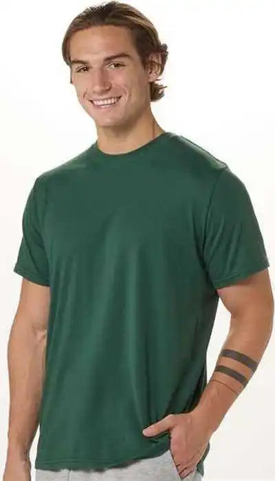 Boxercraft Bm2103 Basic Crew T-shirt - Dark Green