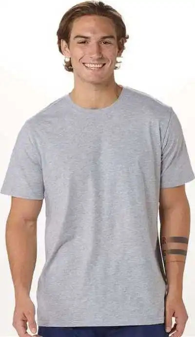 Boxercraft Bm2103 Basic Crew T-shirt - Oxford Heather
