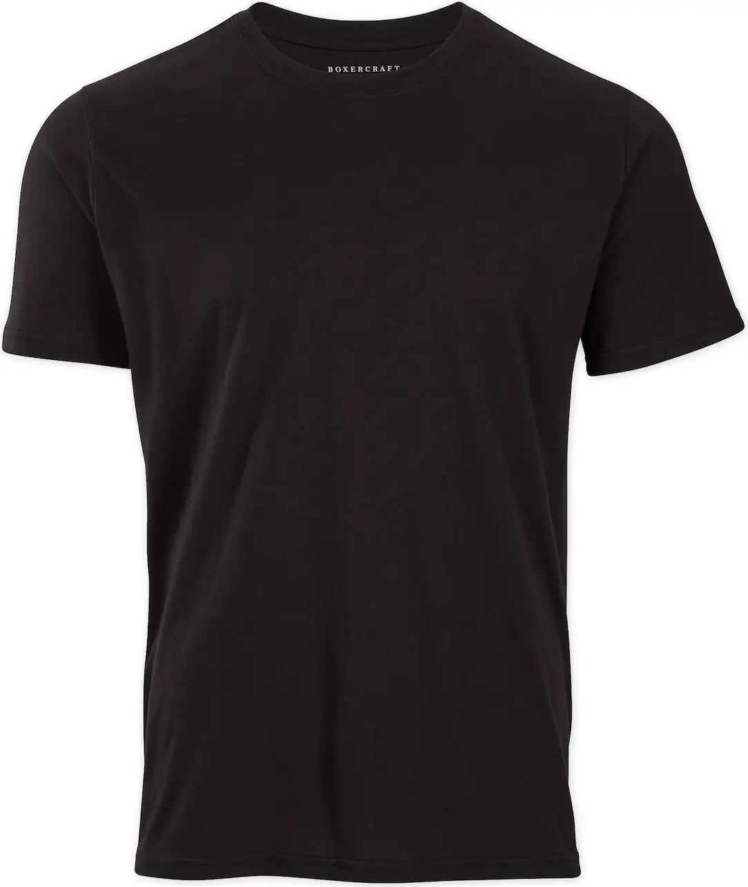 Boxercraft Bm2103 Men’s Essential Crew Neck Tee - Black - Adult Xs