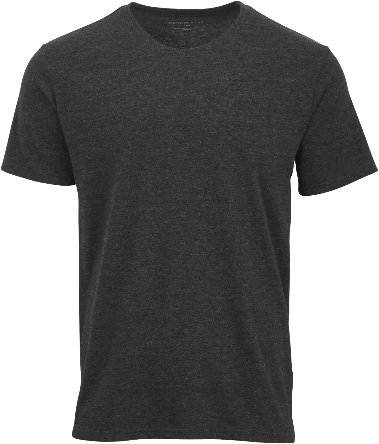 Boxercraft Bm2103 Men’s Essential Crew Neck Tee - Charcoal Heather