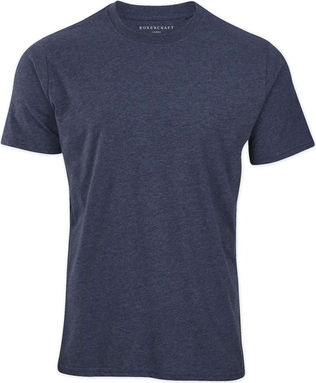 Boxercraft Bm2103 Men’s Essential Crew Neck Tee - Denim - Navy / Adult Xs