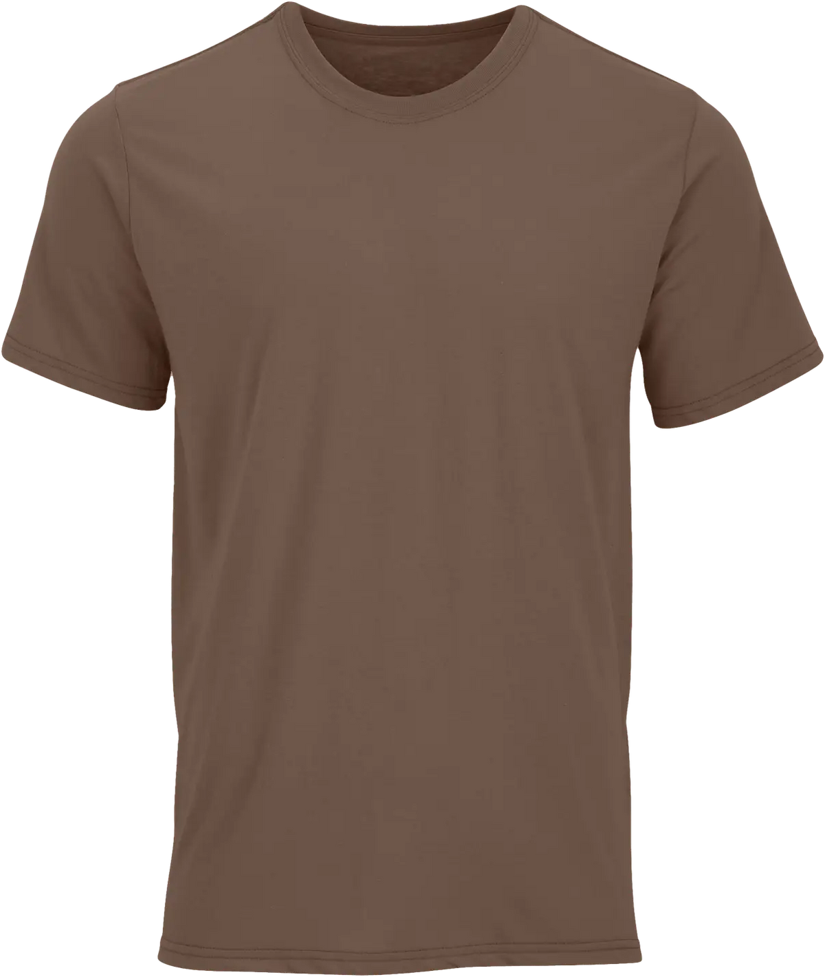 Boxercraft Bm2103 Men’s Essential Crew Neck Tee - Espresso - Coffee / Adult Xs