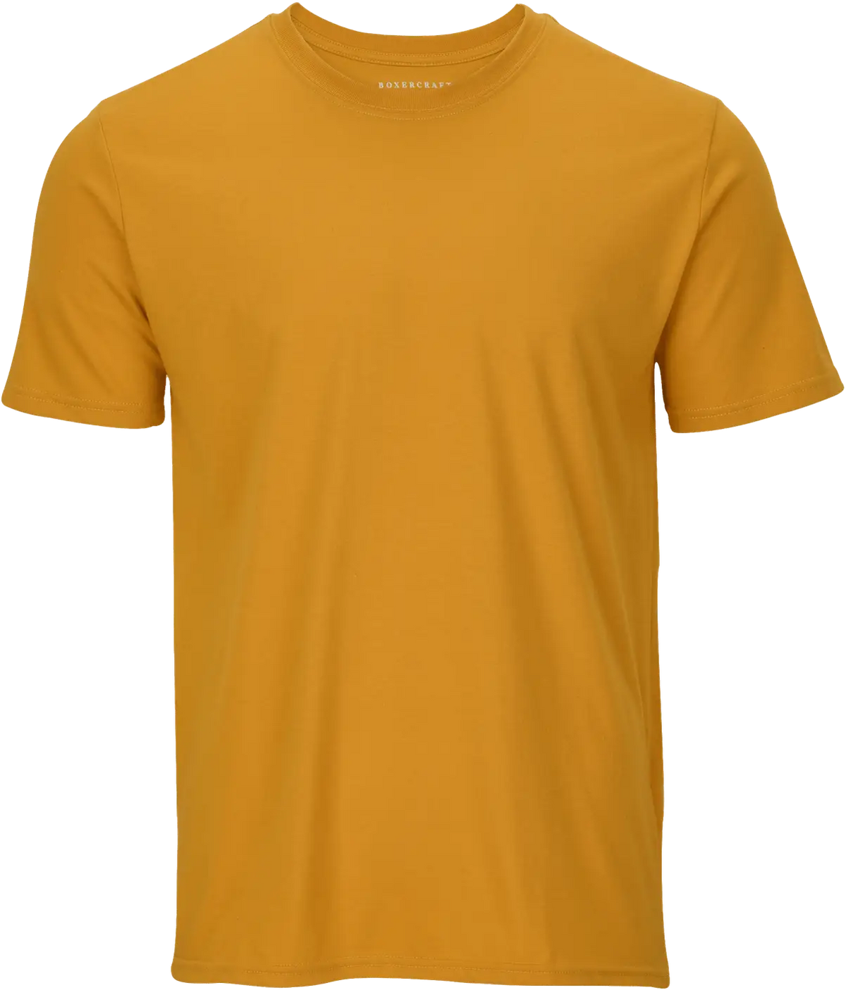Boxercraft Bm2103 Men’s Essential Crew Neck Tee - Golden Amber - Burnt Orange / Adult Xs