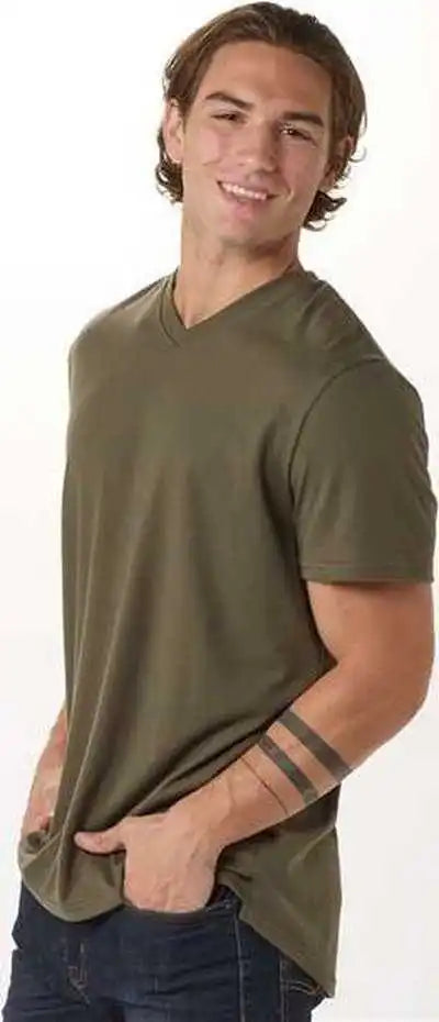 Boxercraft Bm2204 High V-neck T-shirt - Olive