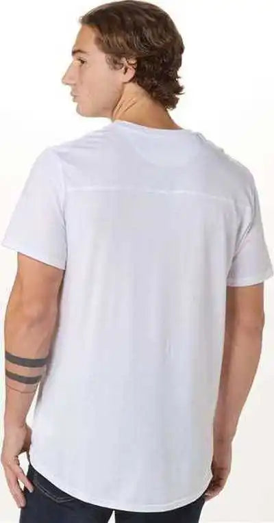 Boxercraft Bm2204 High V-neck T-shirt - White