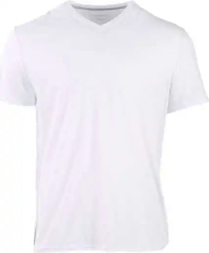 Boxercraft Bm2204 High V-neck T-shirt - White