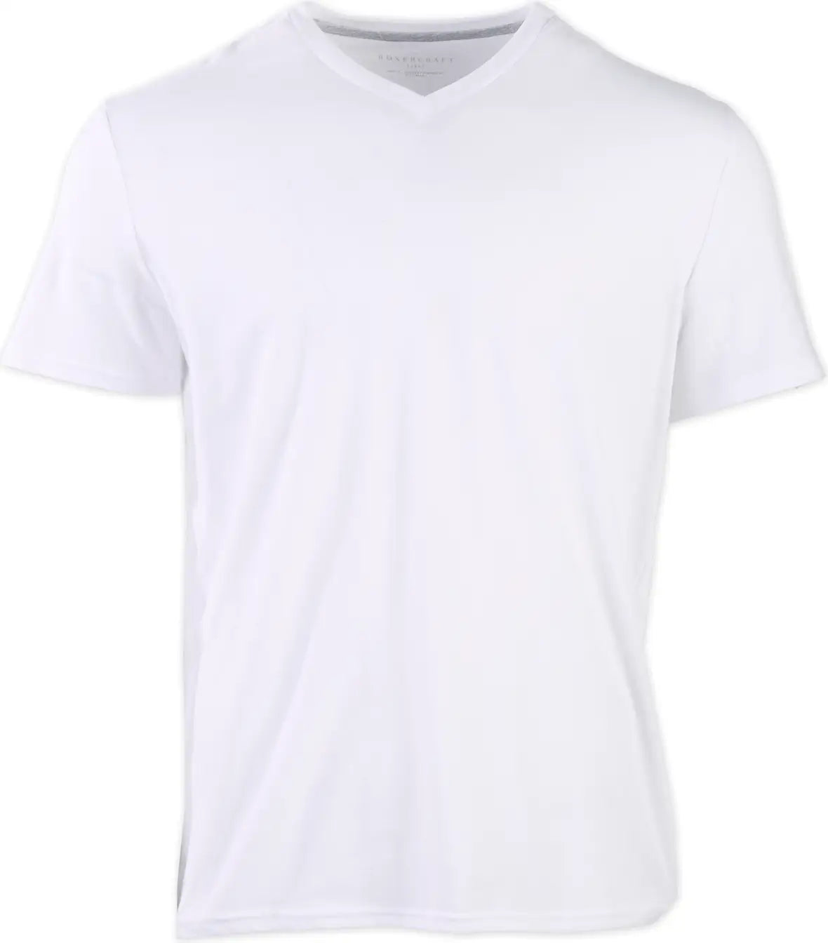 Boxercraft Bm2204 Men’s High V-tee - White - Adult Xs