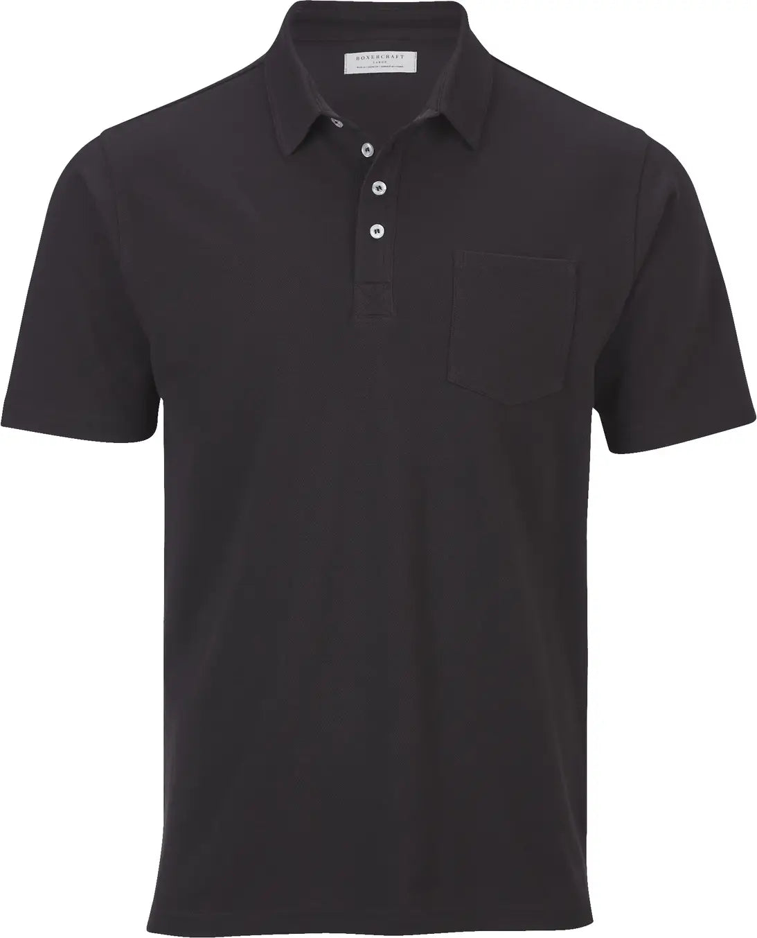 Boxercraft Bm2301 Pique Polo - Black - Adult Xs