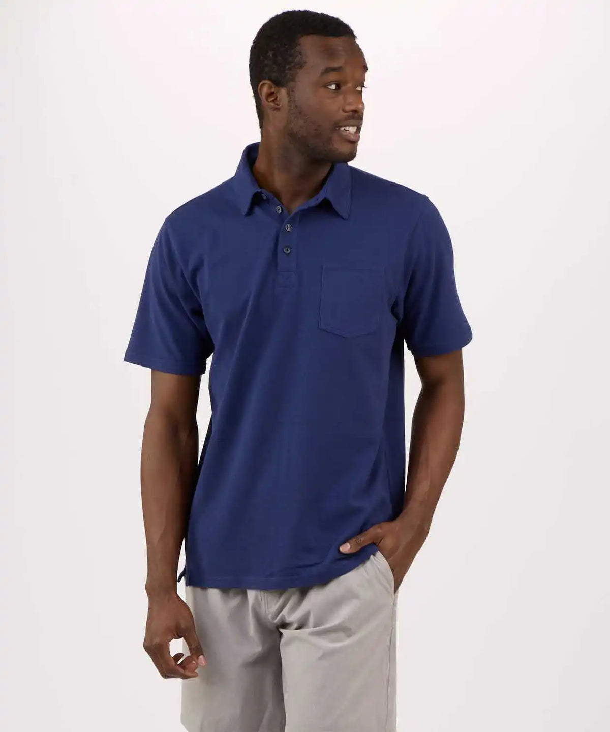 Boxercraft Bm2301 Pique Polo - Navy