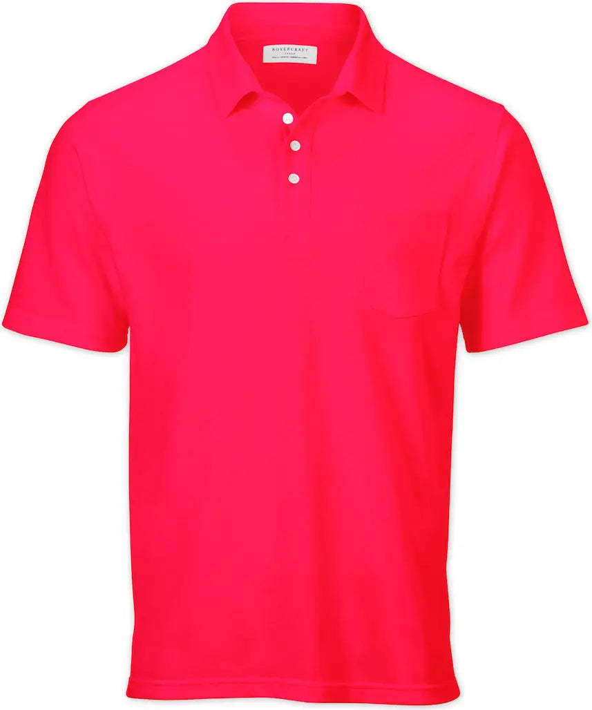 Boxercraft Bm2301 Pique Polo - Paradise - Orange / Adult Xs