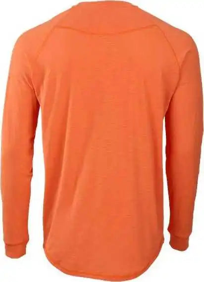 Boxercraft Bm3101 Henley Long Sleeve t Shirt Mandarin