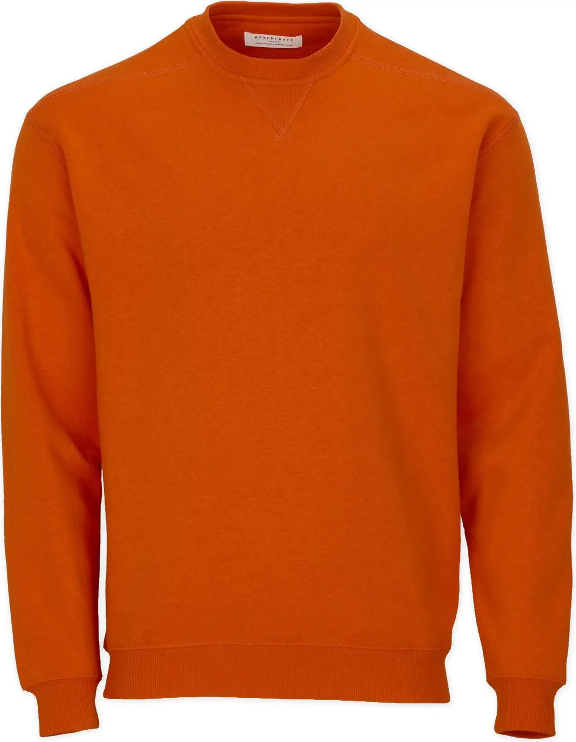Boxercraft Bm5101 Fleece Crew - Burnt Orange - Adult Xs
