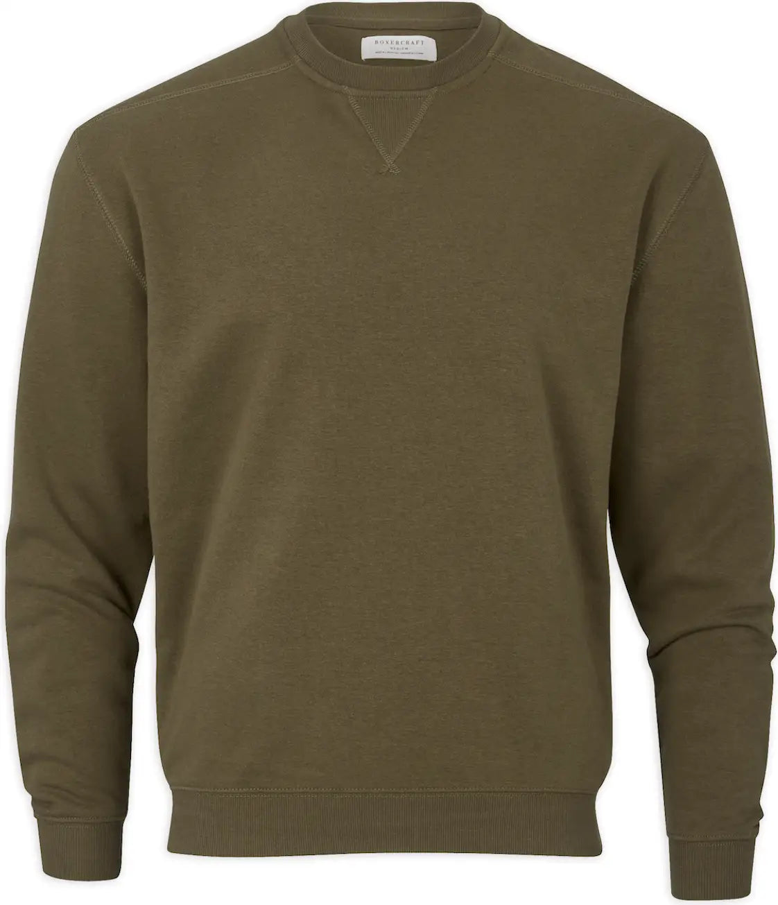 Boxercraft Bm5101 Fleece Crew - Olive