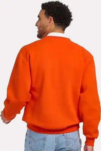 Boxercraft Bm5101 Fleece Crew Pullover - Burnt Orange