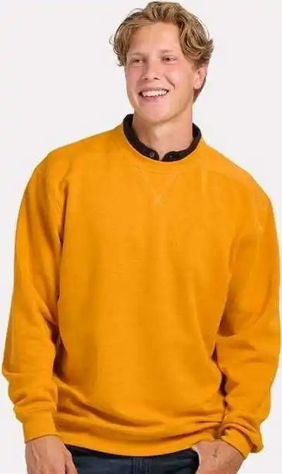 Boxercraft Bm5101 Fleece Crew Pullover - Golden Amber