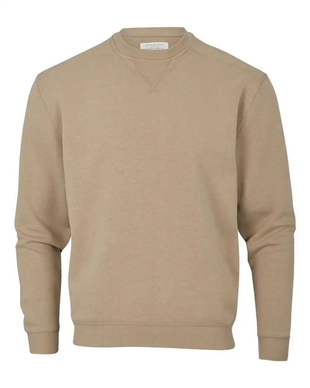 Boxercraft Bm5101 Fleece Crew Pullover - Latte - Xs