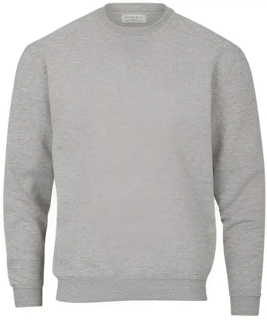 Boxercraft Bm5101 Fleece Crew Pullover - Oxford Heather