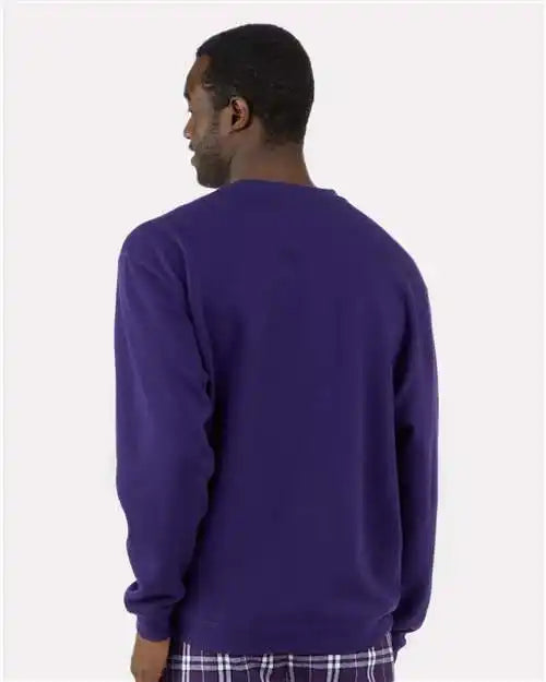 Boxercraft Bm5101 Fleece Crew Pullover - Purple
