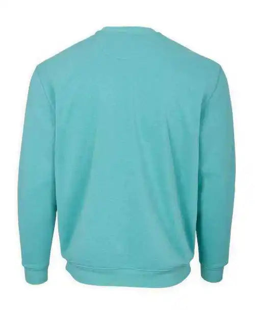 Boxercraft Bm5101 Fleece Crew Pullover - Saltwater