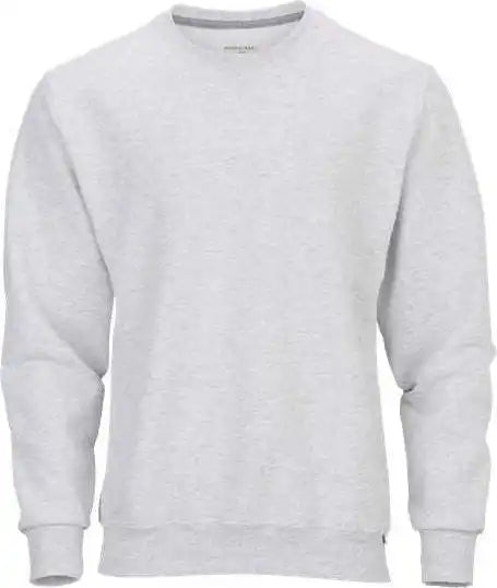 Boxercraft Bm5101 Fleece Crew Pullover - White Heather