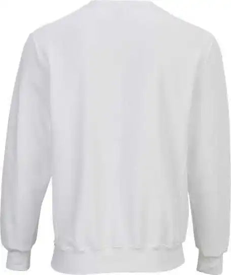 Boxercraft Bm5101 Fleece Crew Pullover - White