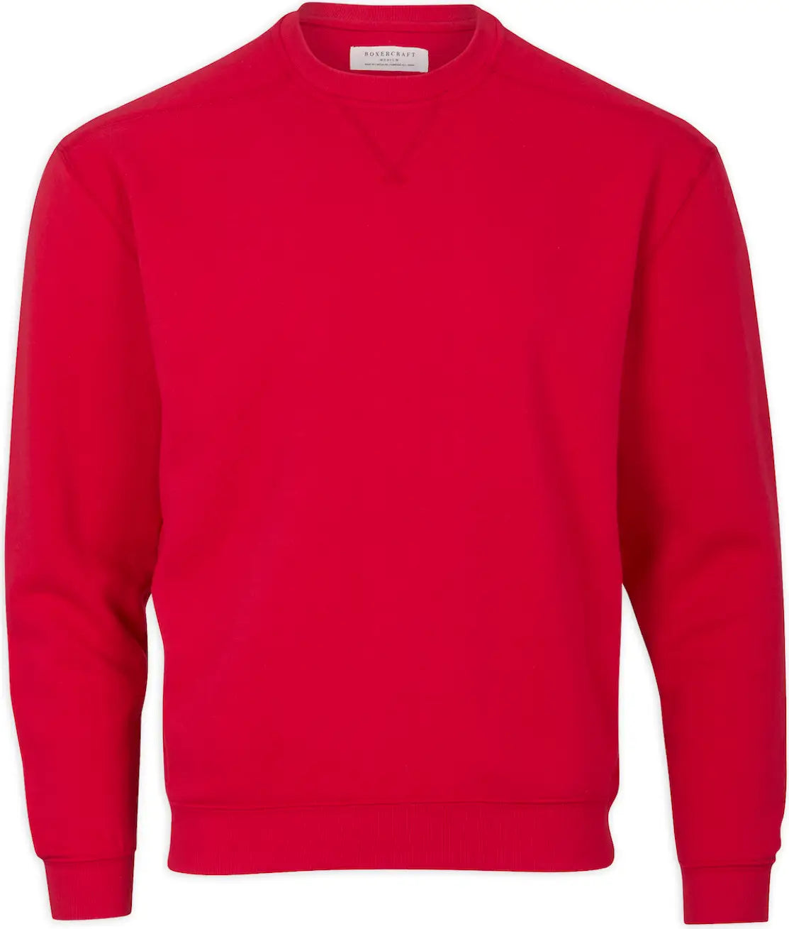 Boxercraft Bm5101 Fleece Crew - True Red - Adult Xs