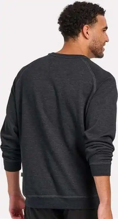 Boxercraft Bm5104 French Terry Crew Pullover - Charcoal Heather