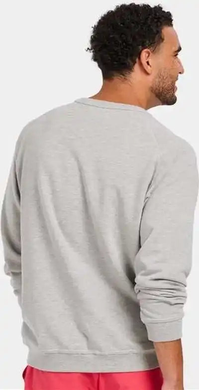 Boxercraft Bm5104 French Terry Crew Pullover - Oxford Heather