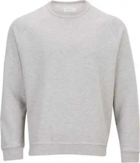 Boxercraft Bm5104 French Terry Crew Pullover - Oxford Heather