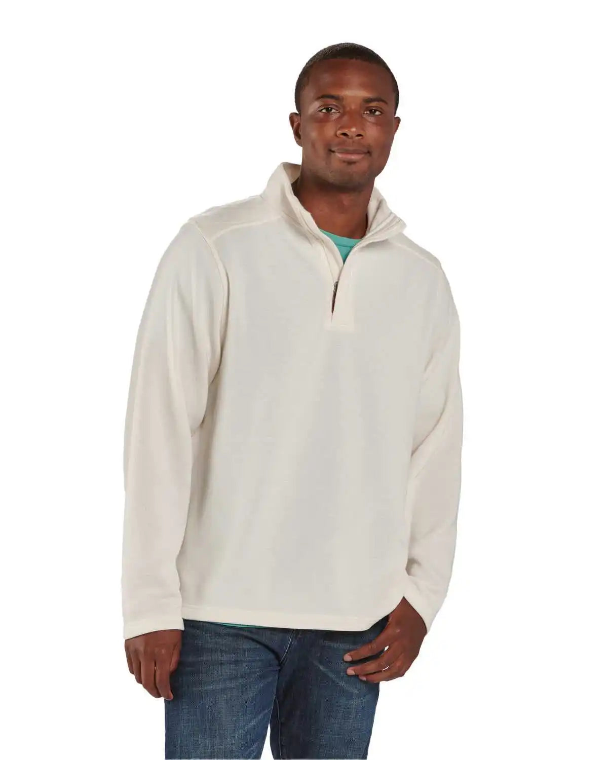 Boxercraft Bm5201 Sullivan Quarter Zip Natural Heather