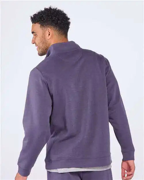 Boxercraft Bm5202 Fleece Quarter-zip Pullover - Mystic