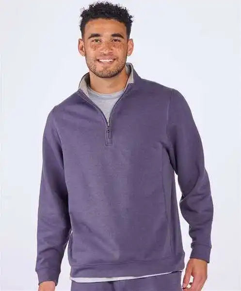 Boxercraft Bm5202 Fleece Quarter-zip Pullover - Mystic