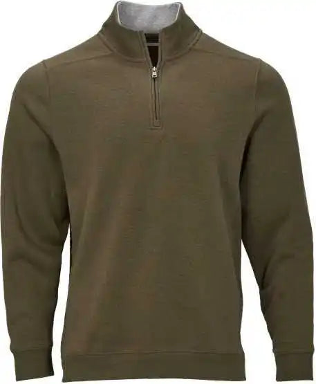 Boxercraft Bm5202 Fleece Quarter-zip Pullover - Olive