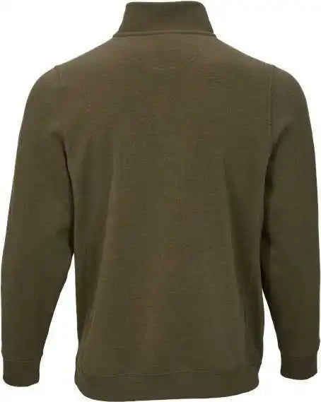 Boxercraft Bm5202 Fleece Quarter-zip Pullover - Olive