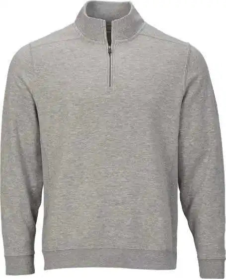 Boxercraft Bm5202 Fleece Quarter-zip Pullover - Oxford Heather