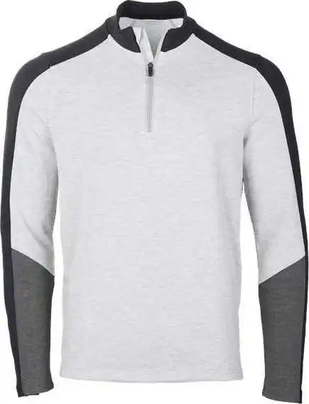 Boxercraft Bm5203 Perfect Quarter Zip Pullover - Oxford Black Charcoal Heather