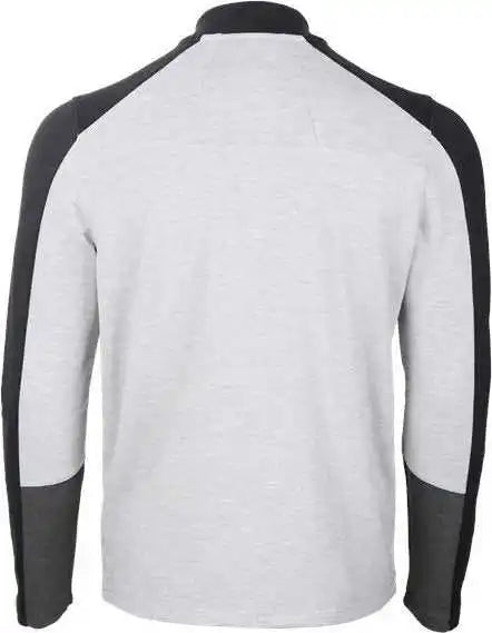 Boxercraft Bm5203 Perfect Quarter Zip Pullover - Oxford Black Charcoal Heather