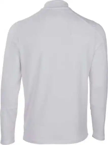 Boxercraft Bm5203 Perfect Quarter Zip Pullover - White
