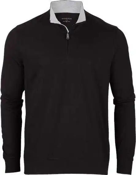 Boxercraft Bm5205 Alumni Quarter Zip Pullover - Black