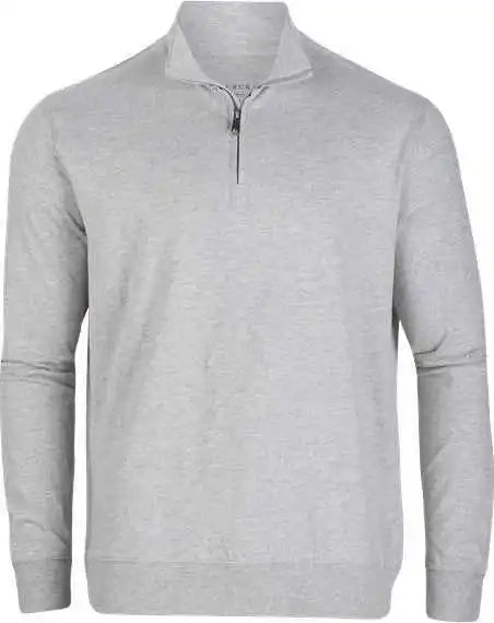Boxercraft Bm5205 Alumni Quarter Zip Pullover - Oxford Heather