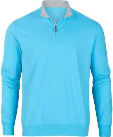 Boxercraft Bm5205 Alumni Quarter Zip Pullover Pacific Blue