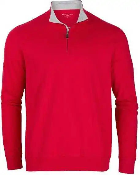 Boxercraft Bm5205 Alumni Quarter Zip Pullover - True Red