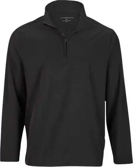 Boxercraft Bm5206 Quarter-zip Stretch Pullover - Black